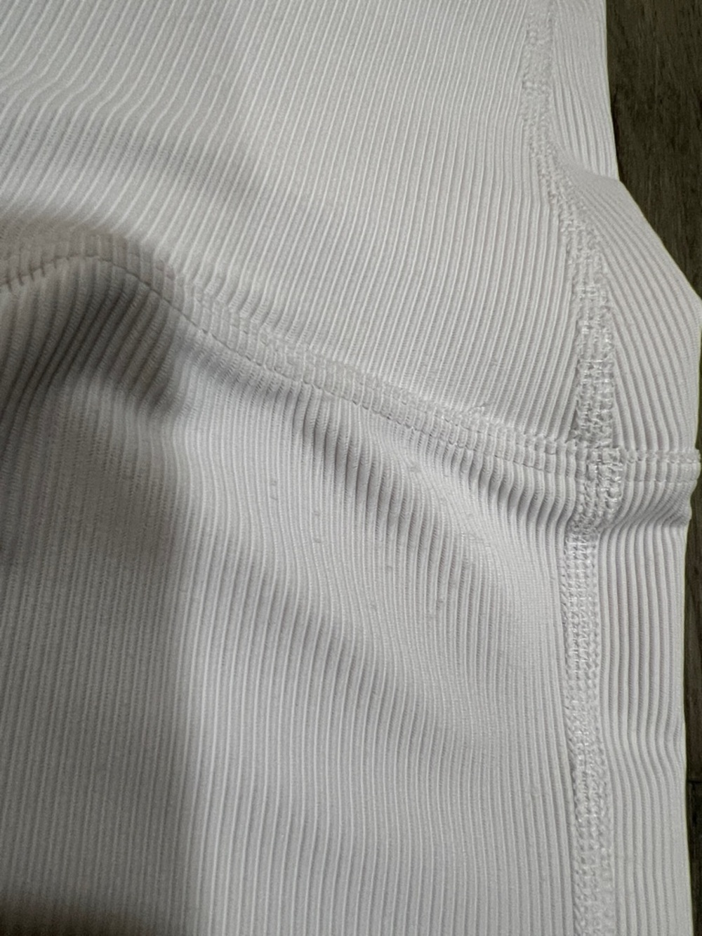 Five The Label Dancewear white ribbed shorts size adult Small - Picture 4 of 9
